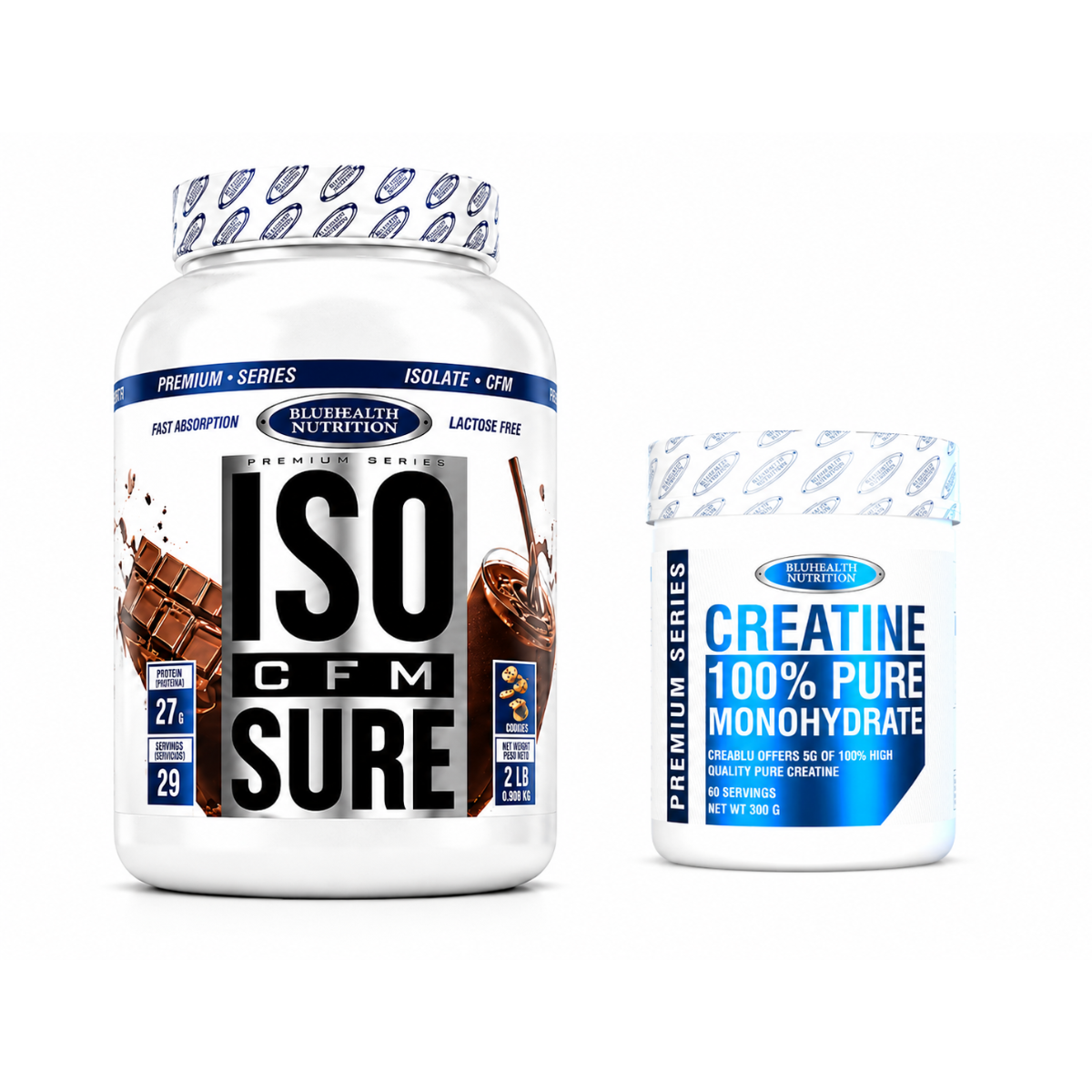 ISO CFM SURE 2lb + Creatina Monohidratada 300gr