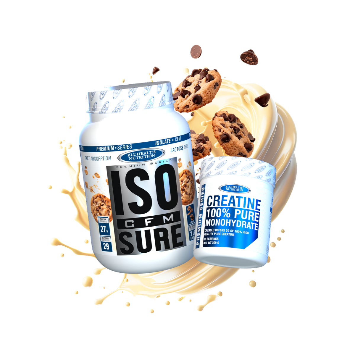 ISO CFM SURE 2lb + Creatina Monohidratada 300gr
