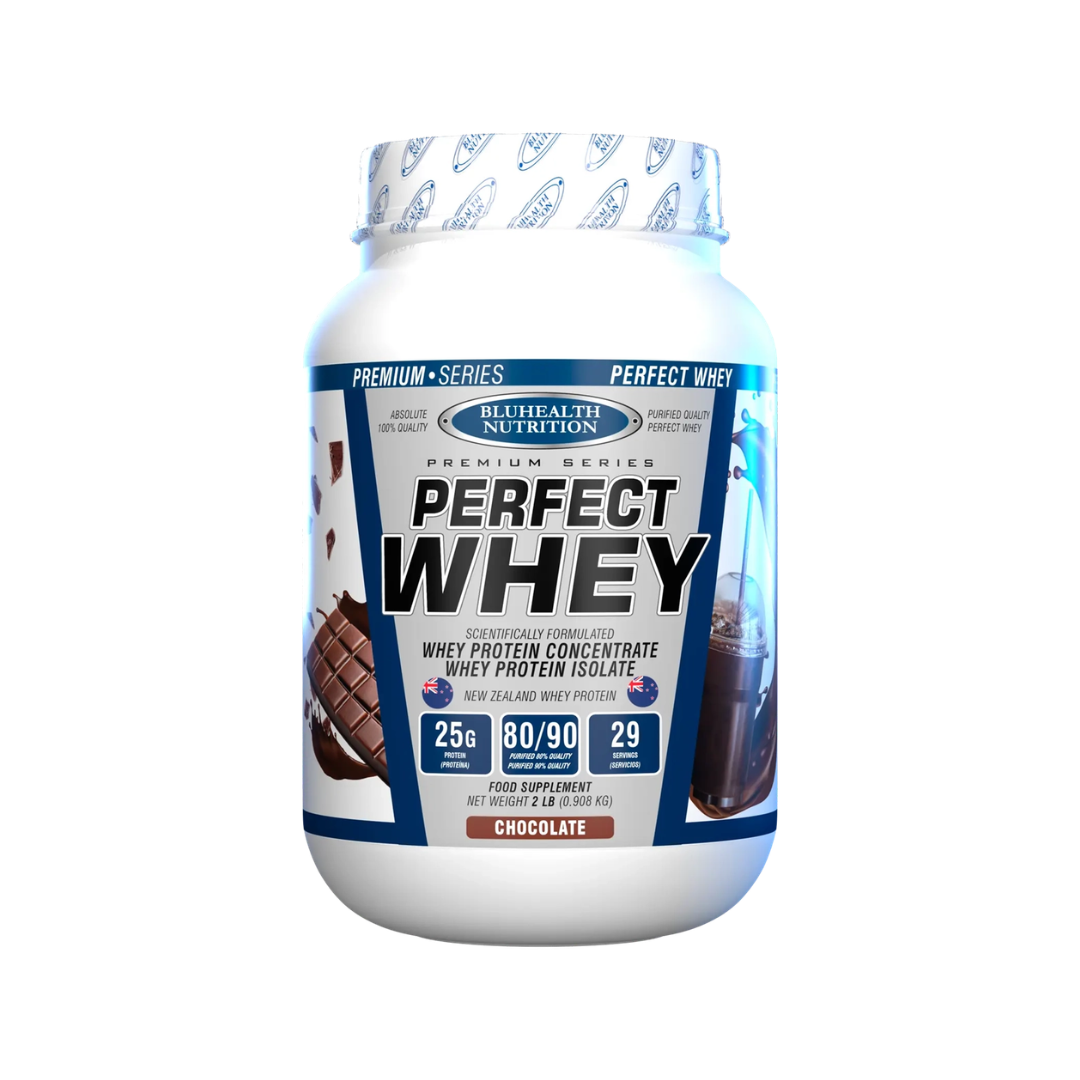 PERFECT WHEY 2 LB Bluhealth Nutrition - Chocolate