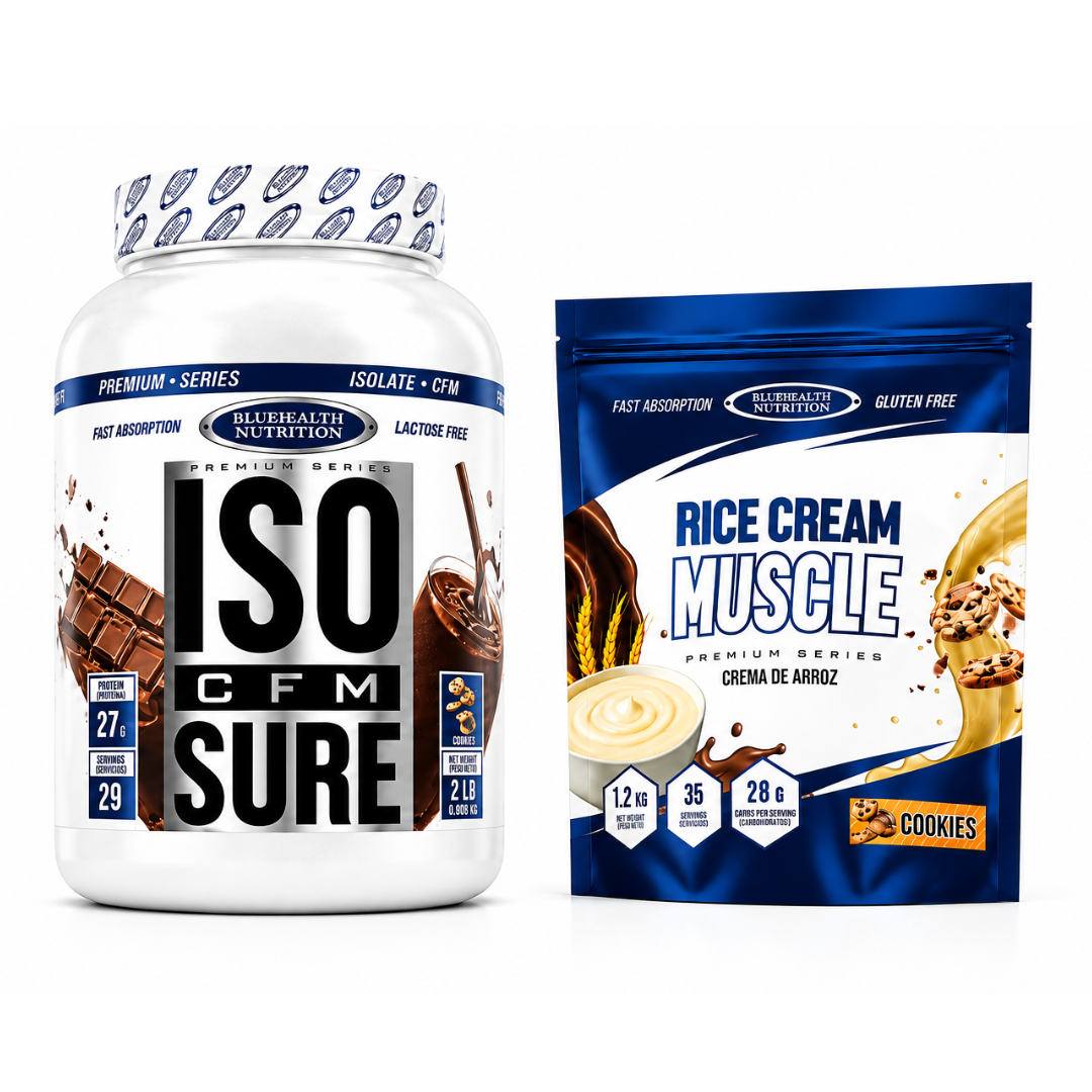 ISO CFM SURE 2lb + Rice Cream Muscle 1.2kg
